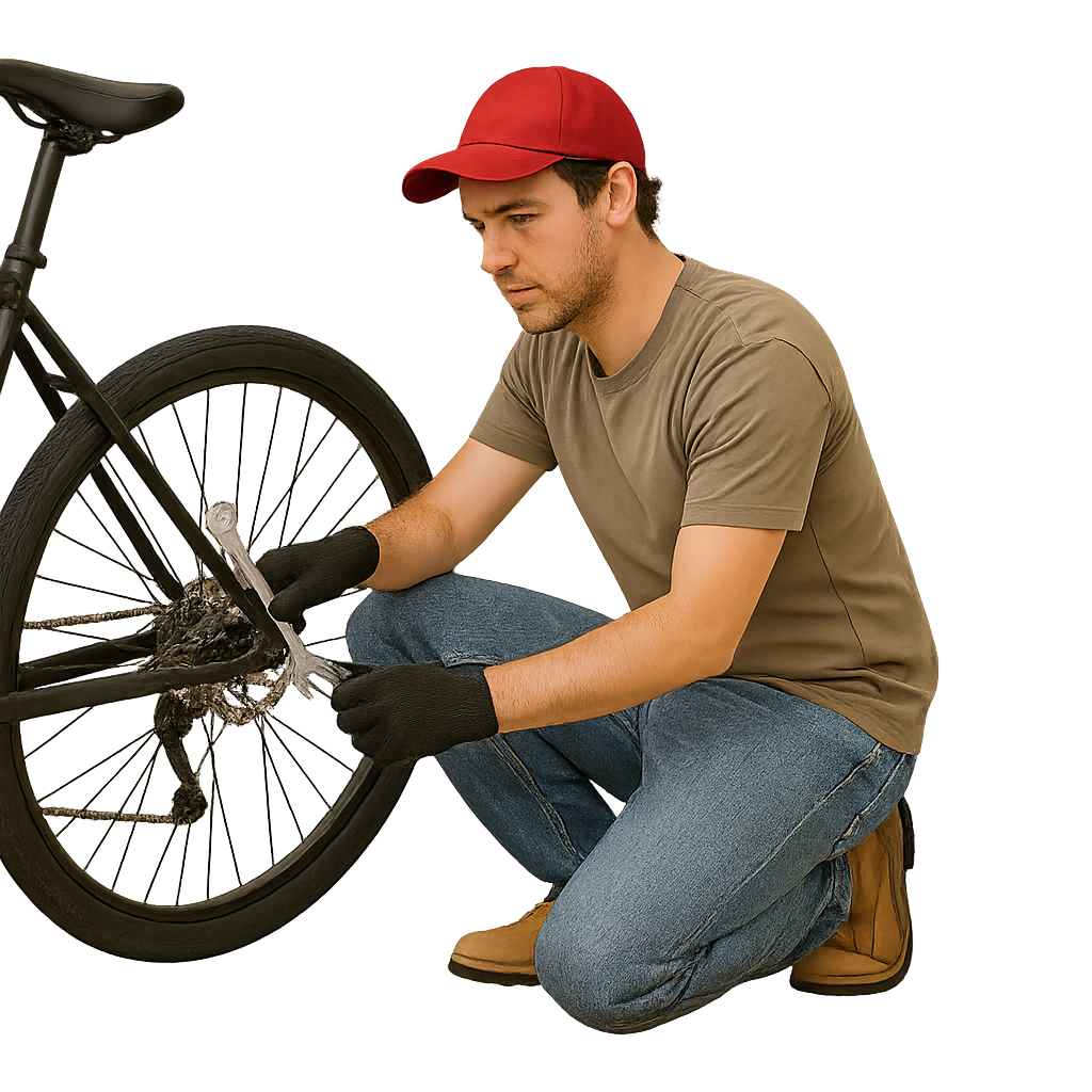 Popravilo koles – slika 3