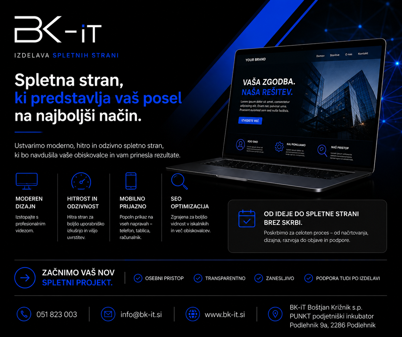 Izdelava spletnih in mobilnih aplikacij